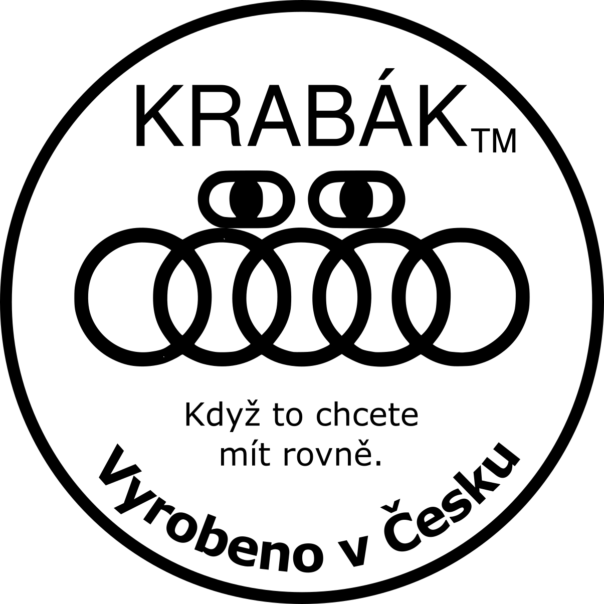 Šablona na elektro krabičky - Krabák
